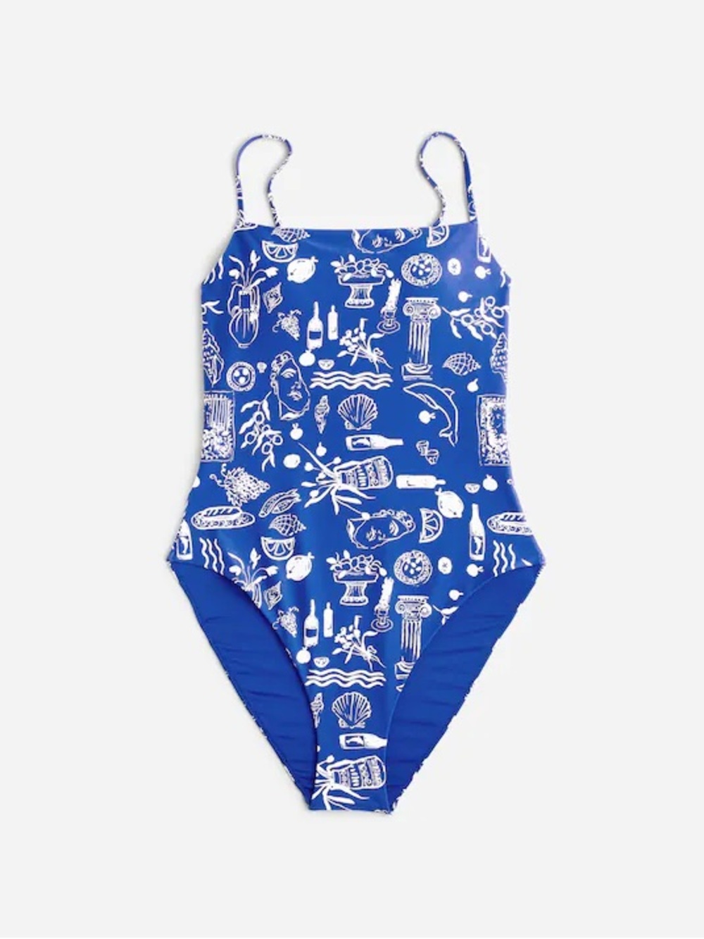 Madewell x Lisa Says Gah! Square Neck One Piece Swimsuit